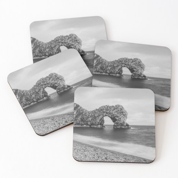 Item preview, Durdle Door in black and white designed and sold by cdkphotos.