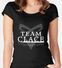 Shadowhunters - Team Clace Women's Fitted Scoop T-Shirt