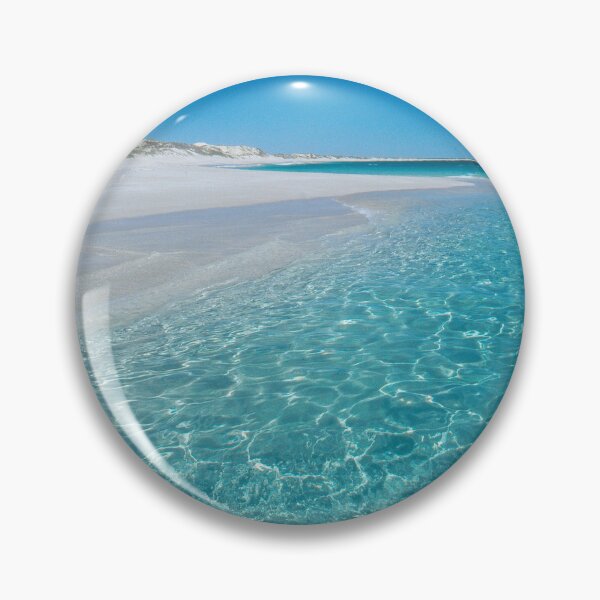 Item preview, Blue Water, White Sand Beach and Blue Sky, Ningaloo Reef, Western Australia designed and sold by ScienceSource.