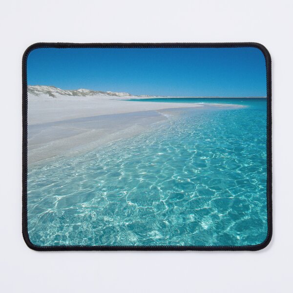 Item preview, Blue Water, White Sand Beach and Blue Sky, Ningaloo Reef, Western Australia designed and sold by ScienceSource.