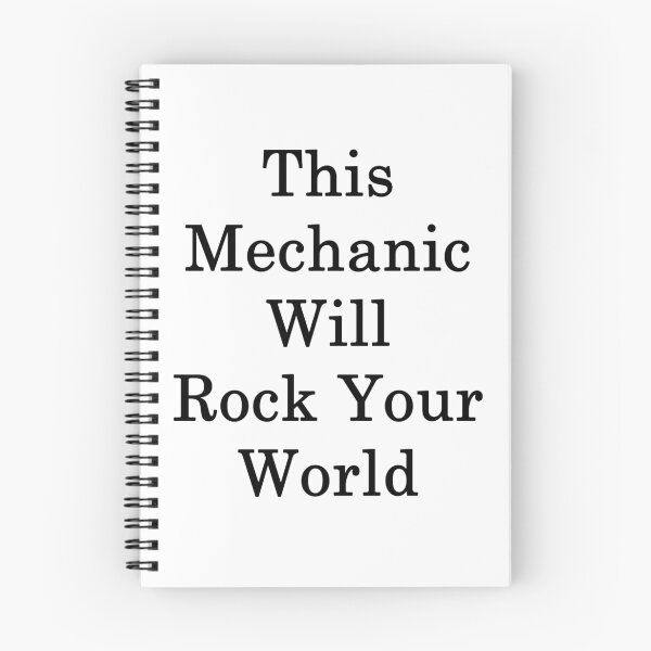 Item preview, This Mechanic Will Rock Your World  designed and sold by supernova23.