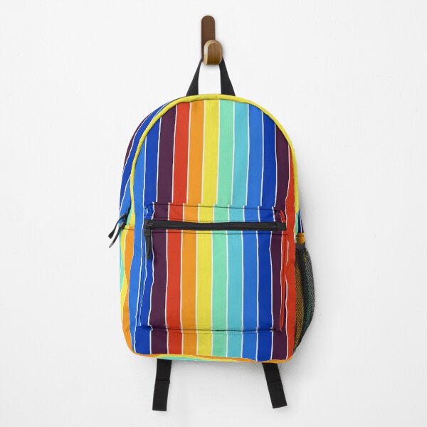 Rainbow Pride Stripes Backpack
