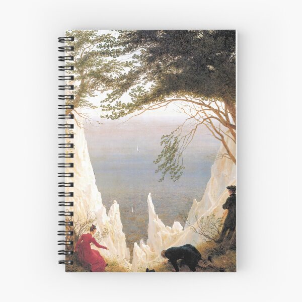 Item preview, Chalk Cliffs on Rügen - Caspar David Friedrich  designed and sold by TheSoulOfArt.