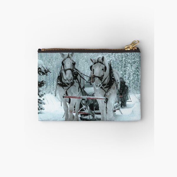 Item preview, White Horses in Snow Fall Wintermood designed and sold by SammyyCruse.