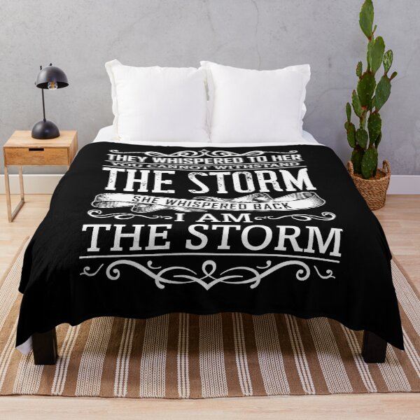 Item preview, A whisper can tur into a storm designed and sold by TheBFStore.