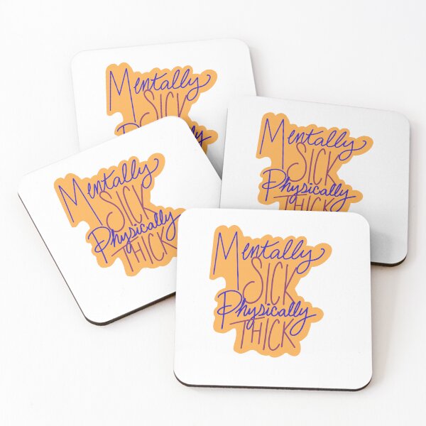 Item preview, Mentally sick, physically thick designed and sold by Logan Jenness.