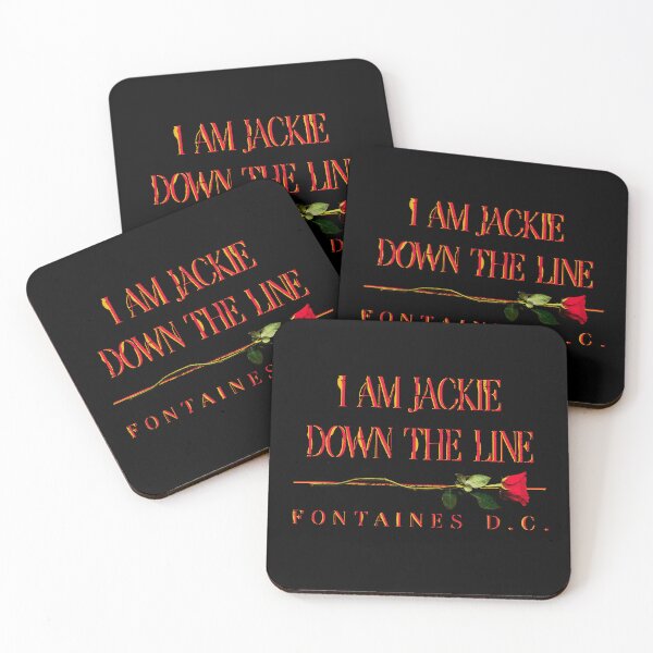 Item preview, JACKIE DOWN THE LINE | FONTAINES D.C. designed and sold by Shred & Thread.