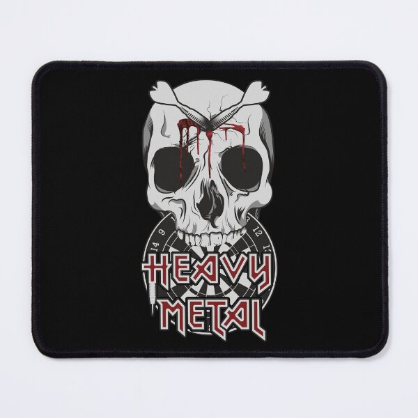 Item preview, Heavy Metal Darts Skull Dartboard designed and sold by OmmeDesigns.