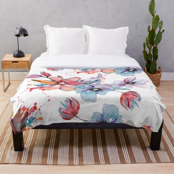 Item preview, Watercolor Floral Drawing-flower pattern designed and sold by oosters.