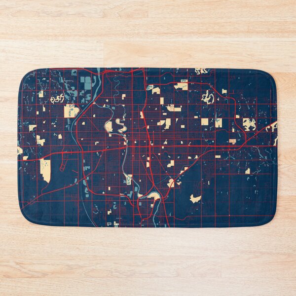 Item preview, Wichita City Map of Kansas, USA - Hope designed and sold by deMAP.