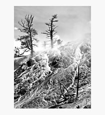 Sulfur and steam Photographic Print