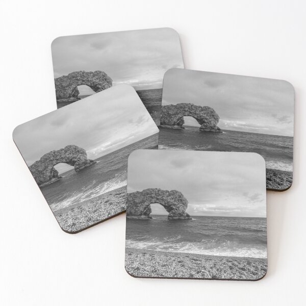 Item preview, Durdle Door in black and white designed and sold by cdkphotos.