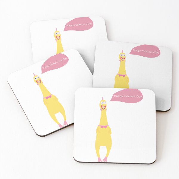 Item preview, valentines day rubber chicken designed and sold by katelizspra.