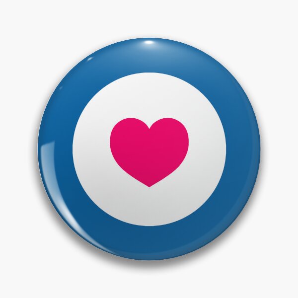 Item preview, Mod Roundel/Target Heart designed and sold by carnabybeat.