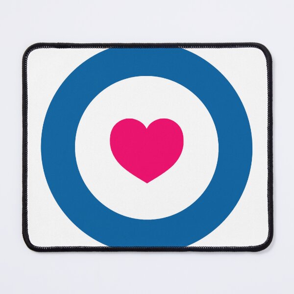 Item preview, Mod Roundel/Target Heart designed and sold by carnabybeat.