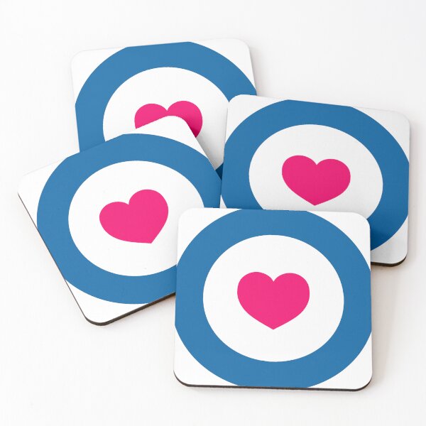 Item preview, Mod Roundel/Target Heart designed and sold by carnabybeat.