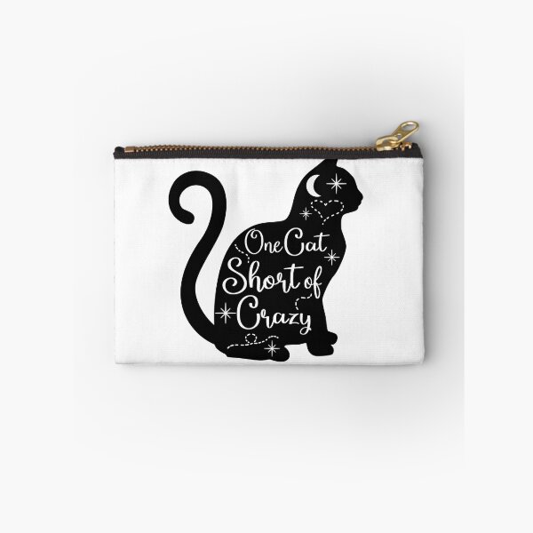 Item preview, One Cat Short Of Crazy Funny Gift Idea designed and sold by charaf19.