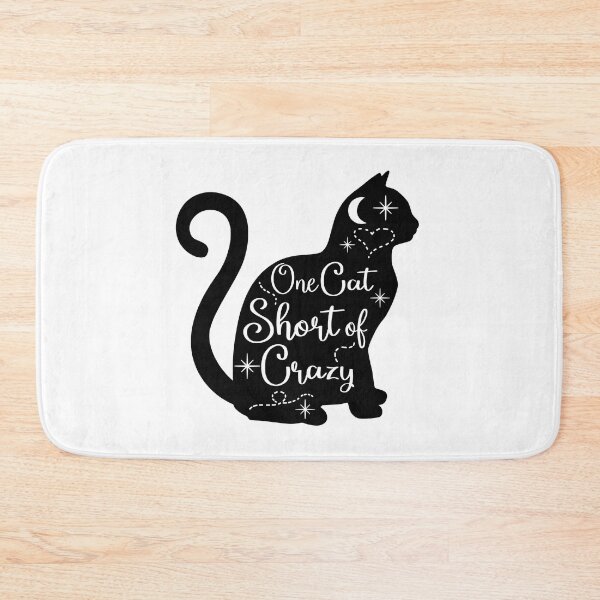 Item preview, One Cat Short Of Crazy Funny Gift Idea designed and sold by charaf19.
