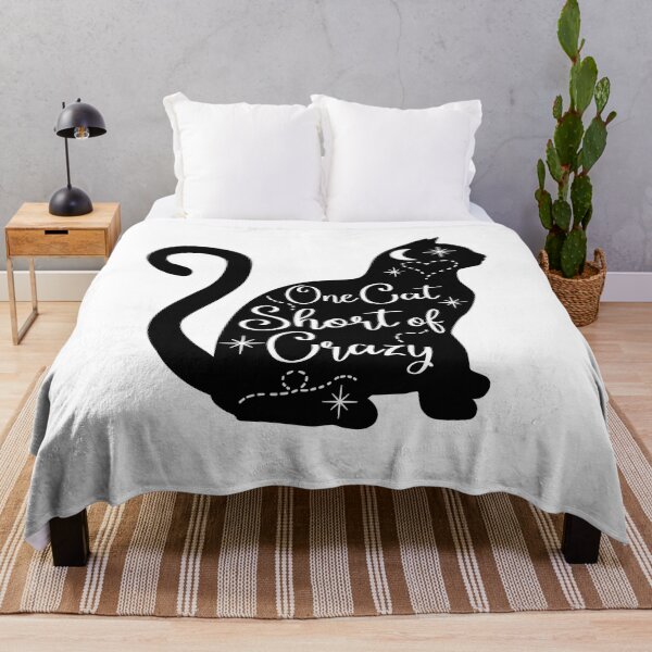 Item preview, One Cat Short Of Crazy Funny Gift Idea designed and sold by charaf19.