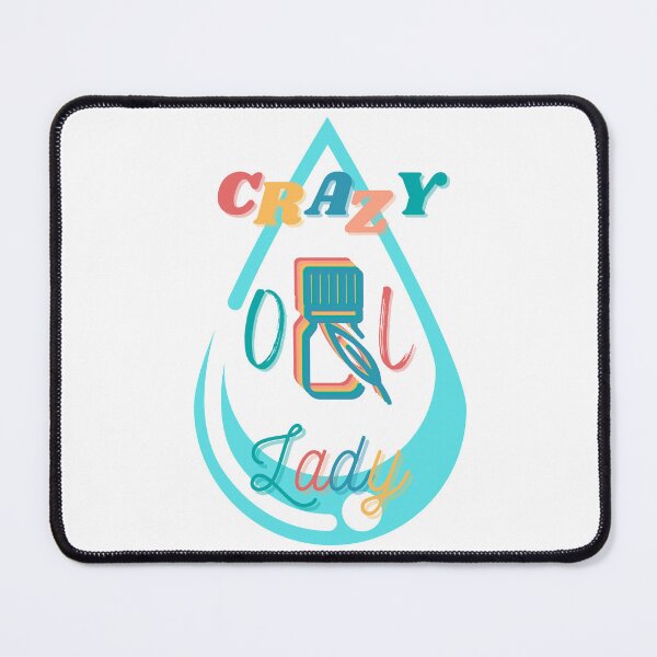 Item preview, Multicolor Crazy Oil Lady designed and sold by CottageNaturals.