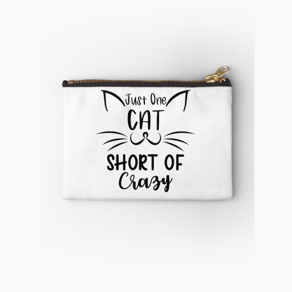 Item preview, One Cat Short Of Crazy Funny Gift Idea designed and sold by charaf19.