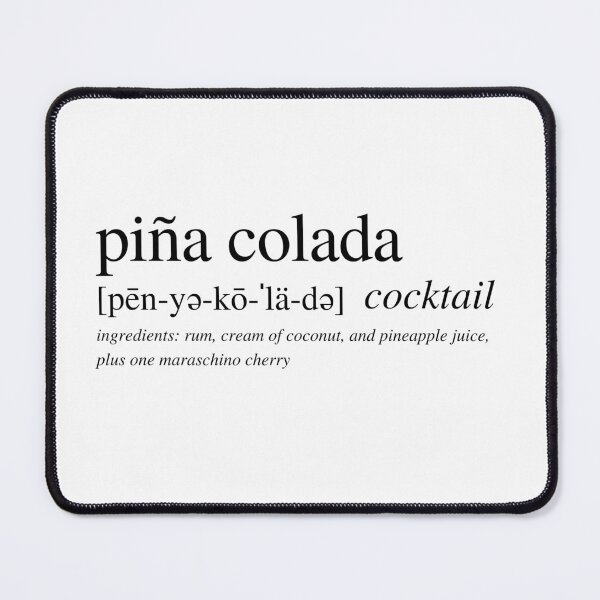 Item preview, Piña Colada cocktail designed and sold by ALushLifeManual.