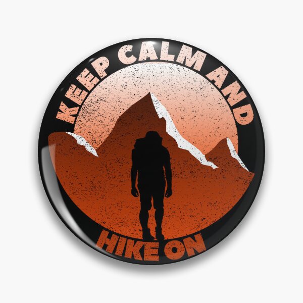 Item preview, Keep calm and hike on hiker designed and sold by NobelFashion.