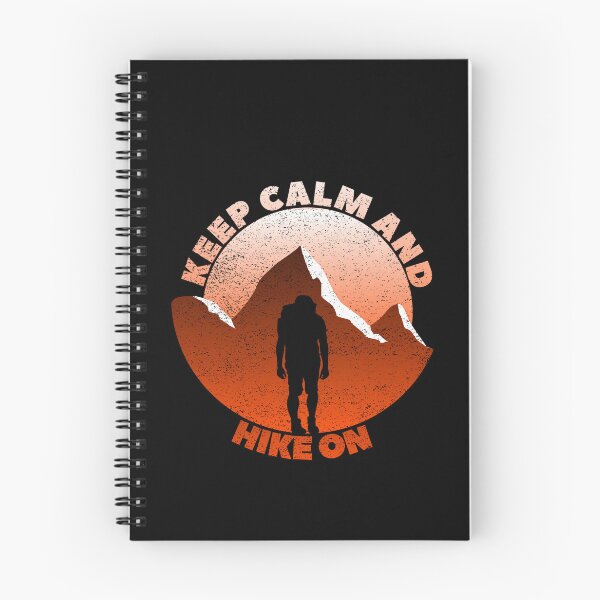 Item preview, Keep calm and hike on hiker designed and sold by NobelFashion.