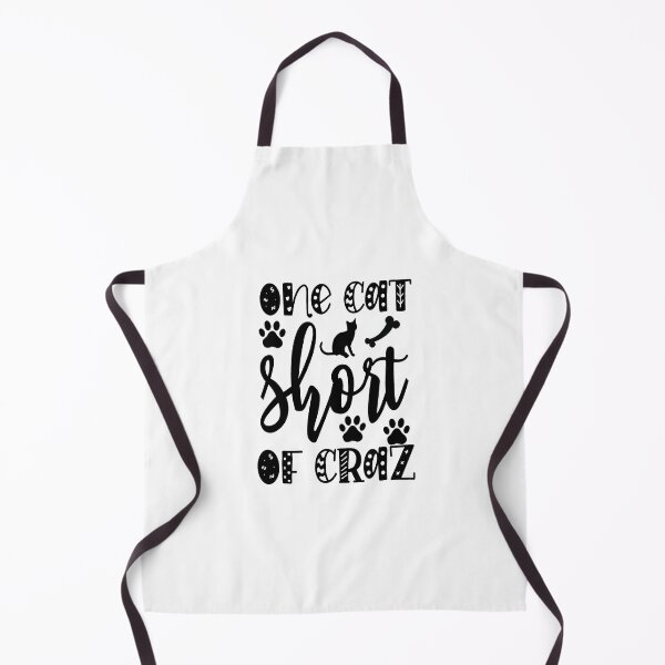 Item preview, One Cat Short Of Crazy Funny Gift Idea designed and sold by charaf19.