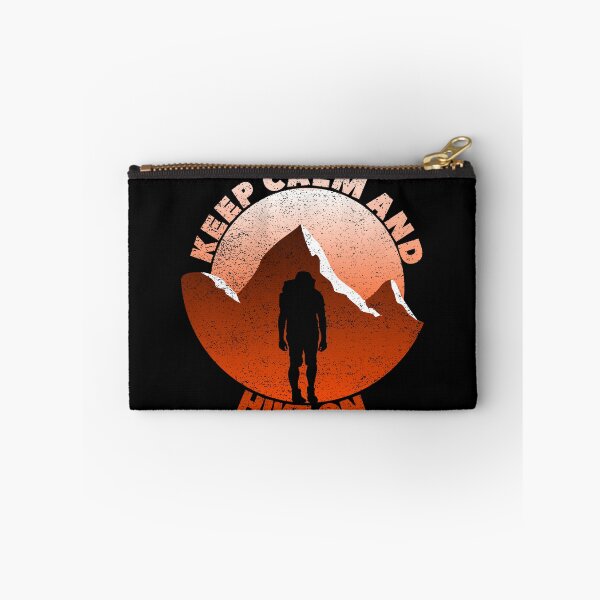 Item preview, Keep calm and hike on hiker designed and sold by NobelFashion.