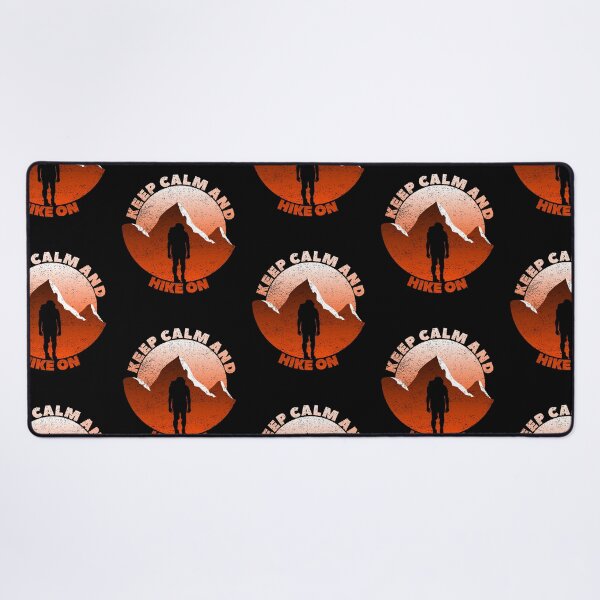 Item preview, Keep calm and hike on hiker designed and sold by NobelFashion.