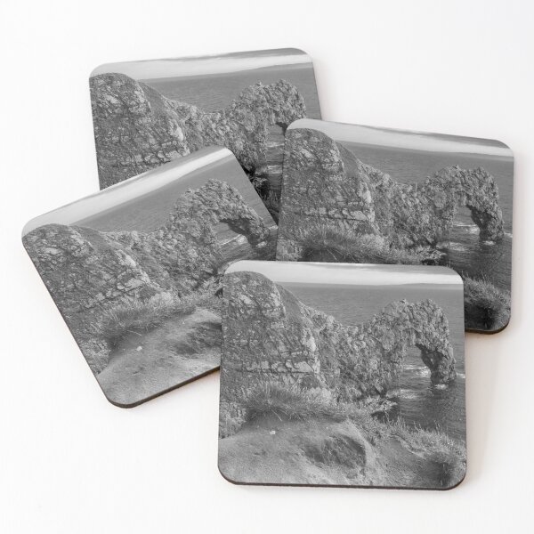 Item preview, Black and white Durdle Door designed and sold by cdkphotos.