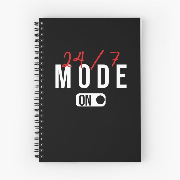 Item preview, Funny Trending Quote, 24 / 7 Mode On, Cool winter designed and sold by AYACHI90.