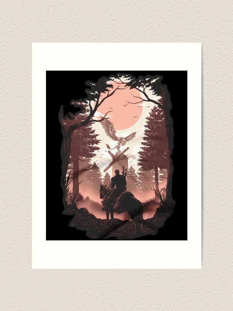 The Witcher 3 Wild Hunt Art Game Block Giant Wall Art Poster