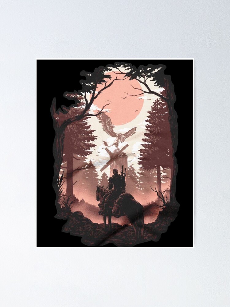 The Witcher 3 Wild Hunt Video Game Wall Art Poster