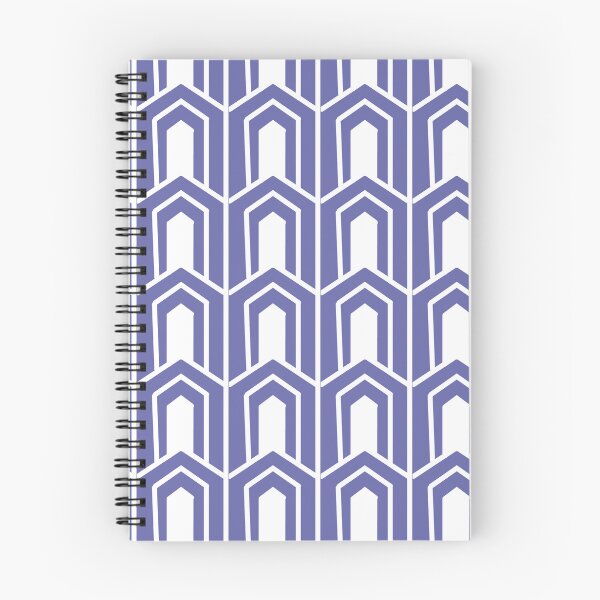 Item preview, Very Peri Purple And White Geometric Pattern designed and sold by thesnowwhyte.