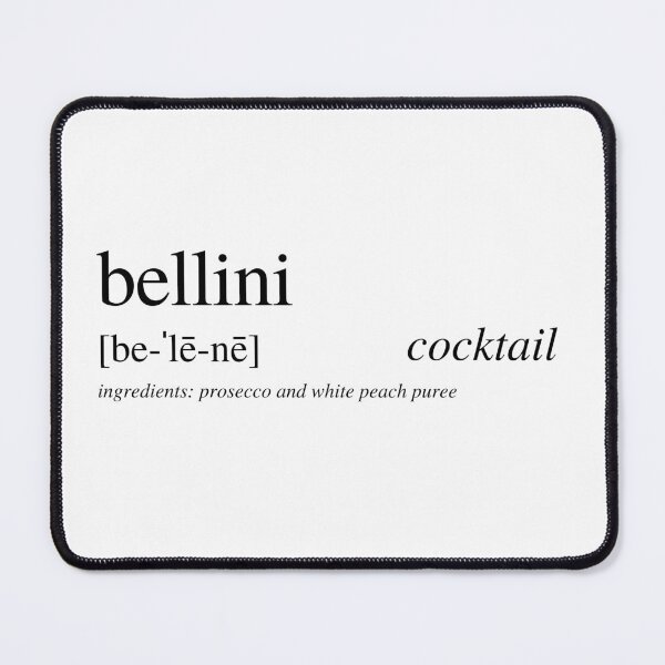 Item preview, Bellini cocktail designed and sold by ALushLifeManual.