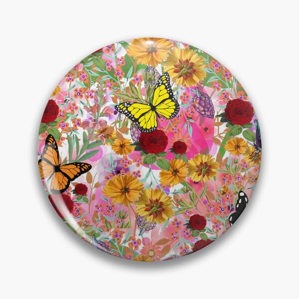 Item preview, Wonderful floral with butterflies. designed and sold by YouRo.