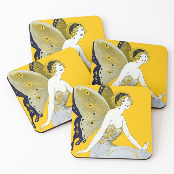 Item preview, Vintage Yellow Fairy designed and sold by IliaLobell.