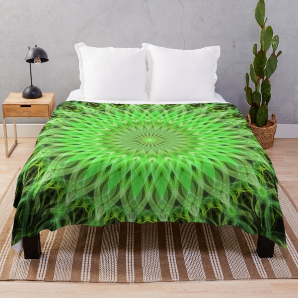Item preview, Bright green mandala designed and sold by JBlaminsky.