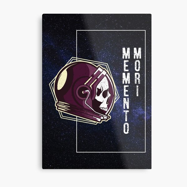 Artikel-Vorschau von Memento Mori - Memento Mori Art - Totenkopf Astronaut Skelett - Lateinische Phrase Zitate, designt und verkauft von WIZECROW.