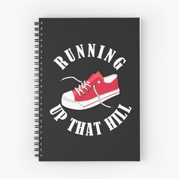 Item preview, Running Up That Hill - Red Sneaker designed and sold by Abhishek Goldar.