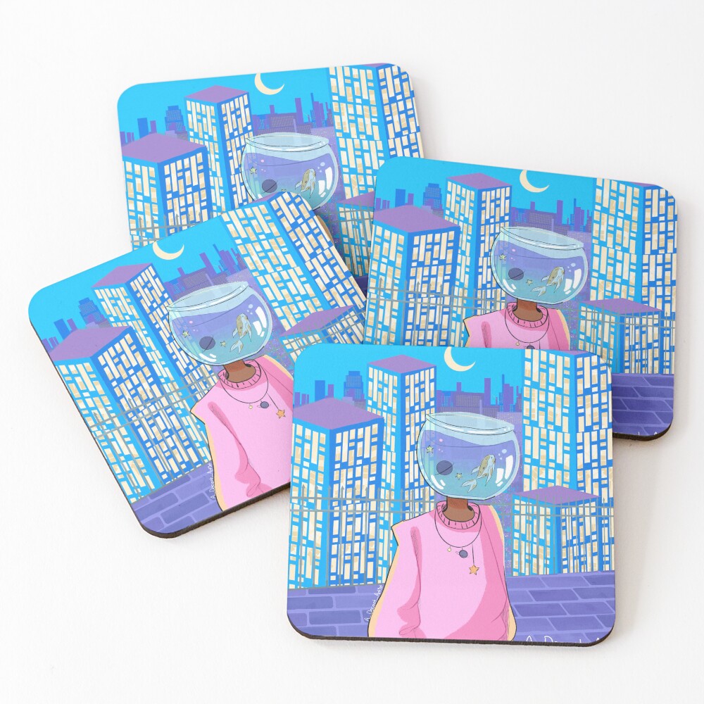 Item preview, Coasters (Set of 4) designed and sold by adecentartist1.
