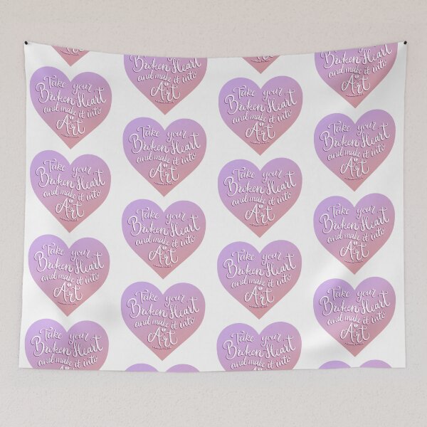 Item preview, Take Your Broken Heart And Make It Into Art 4 designed and sold by Gatto Viola Designs by Alessandra Ragusa.