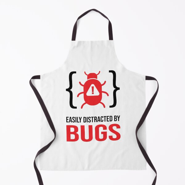 Item preview, Easily Distracted By Bugs designed and sold by ohsomenerd.