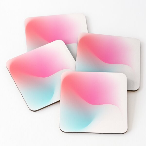 Item preview, Wave gradient background with pink and blue designed and sold by The-Lerach.