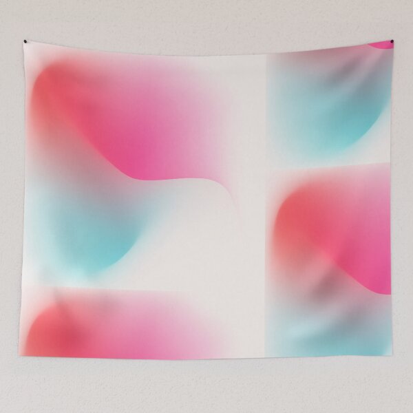 Item preview, Wave gradient background with pink and blue designed and sold by The-Lerach.