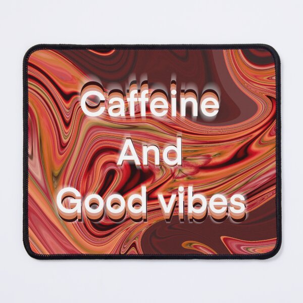 Item preview, Caffeine and good vibes  designed and sold by Weather gifts .