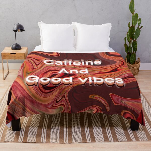 Item preview, Caffeine and good vibes designed and sold by Weather gifts .