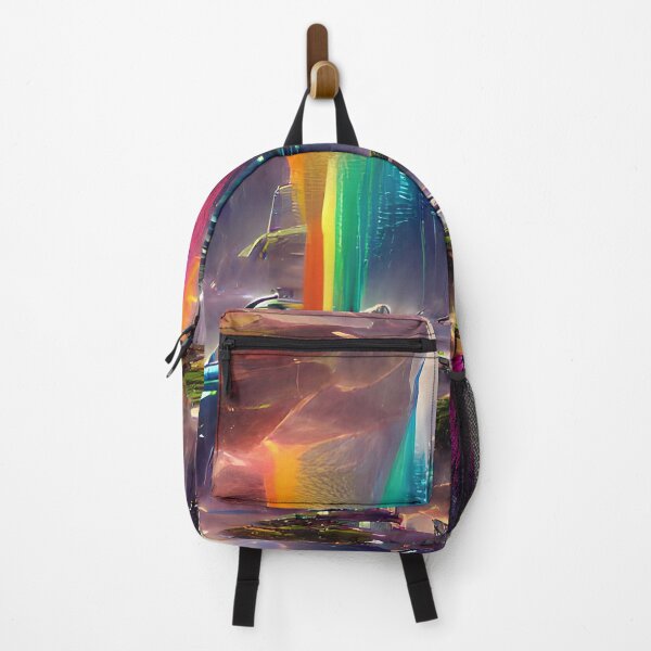 Item preview, Rainbow Skyscraper designed and sold by Ethereal Lab AI.